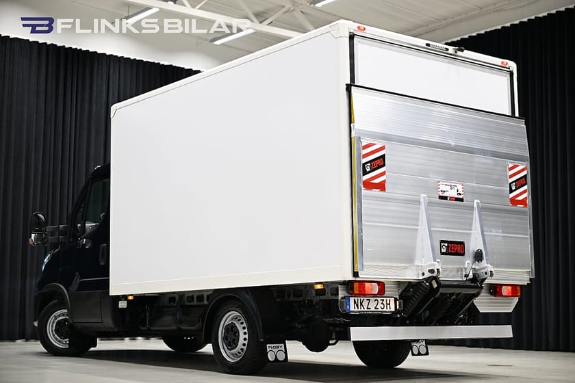 Bild 5 av Iveco Daily 35-140 Chassi Cab 136HK Automat|Volymskåp|Bakgavellyft|Kylbil|SeUtr!!