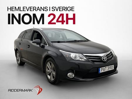 Toyota Avensis Kombi Editn 50 Halvskinn Kamera Bluetooth 0,46l/Mil