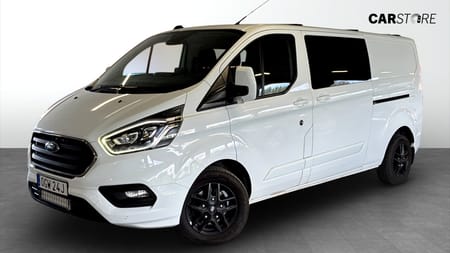 Ford Transit Custom 340 Crew Van |DRAG | KAMERA | VÄRMARE | CARPLAY