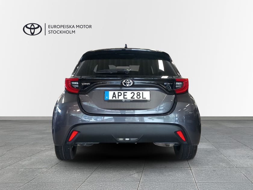 Bild 4 av Toyota Yaris Hybrid 115 1,5 5D ACTIVE PLUS SÄKERHETSPAKET - V-HJUL
