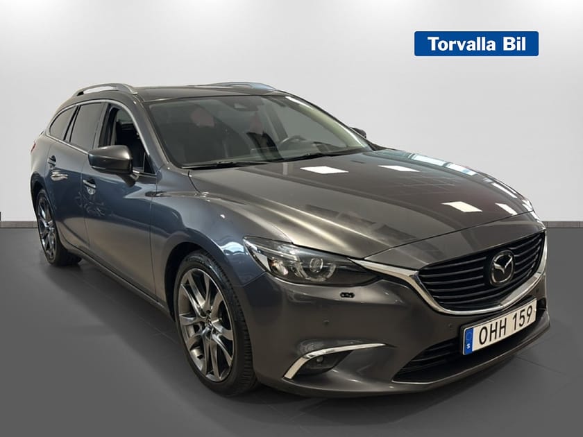 Bild 4 av Mazda 6 Wagon Optimum 2.2 175hk WEBASTO VÄRMARE BOSE 10 386 MIL
