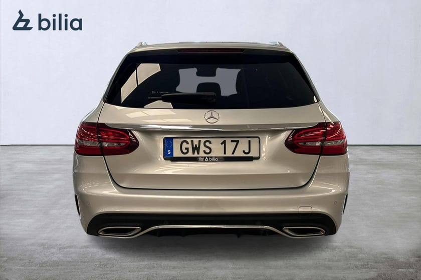 Bild 4 av Mercedes-Benz C 220 T d AMG Cockpit Navi Drag Skinn/Alcantara