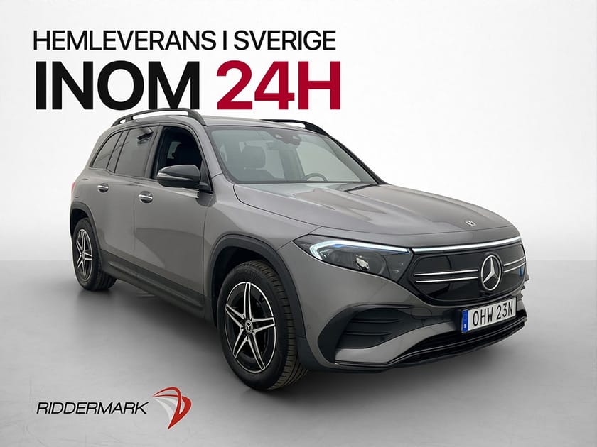 Bild 1 av Mercedes-Benz EQB 300 4MATIC 4M 228hk AMG Wide Pano  B-Kamera MOMS