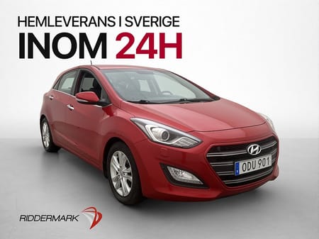 Hyundai i30 1.6 CRDi 136hk Premium M-Värmare Kamera Navi