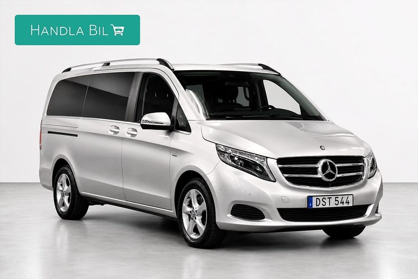 Bild 4 av Mercedes-Benz V 250d 3.1t Avantgrade 7-sits Drag D-Värm Skinn 360° 190hk