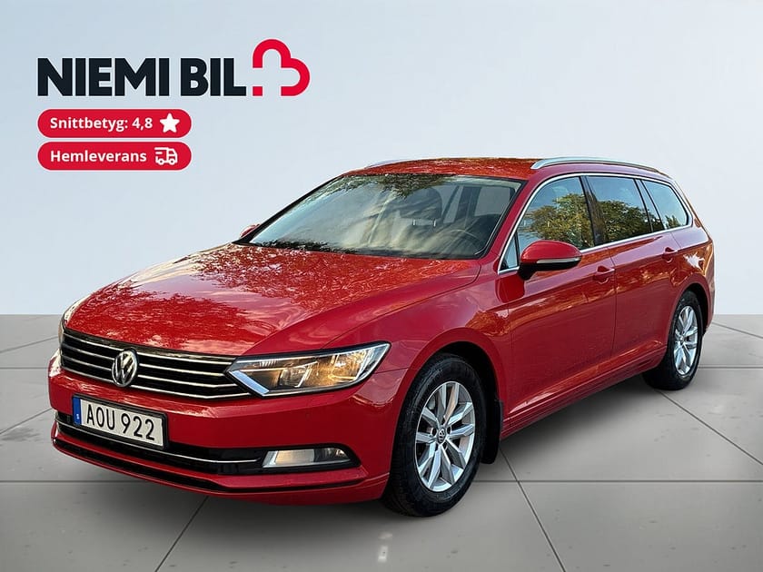Bild 1 av Volkswagen Passat Sportscombi TSI Base SoV-däack/Kamera/Drag/Psens