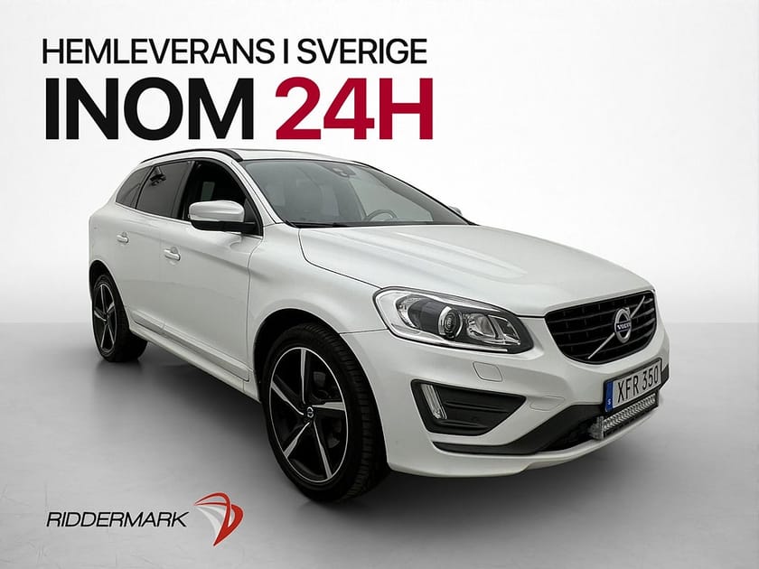 Bild 3 av Volvo XC60 D4 AWD R-Design Panorama Läder Dragkrok VOC