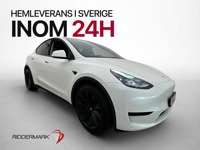 Bild 1 av Tesla Model Y Standard Range RWD AP Pano Kamera Svensksåld