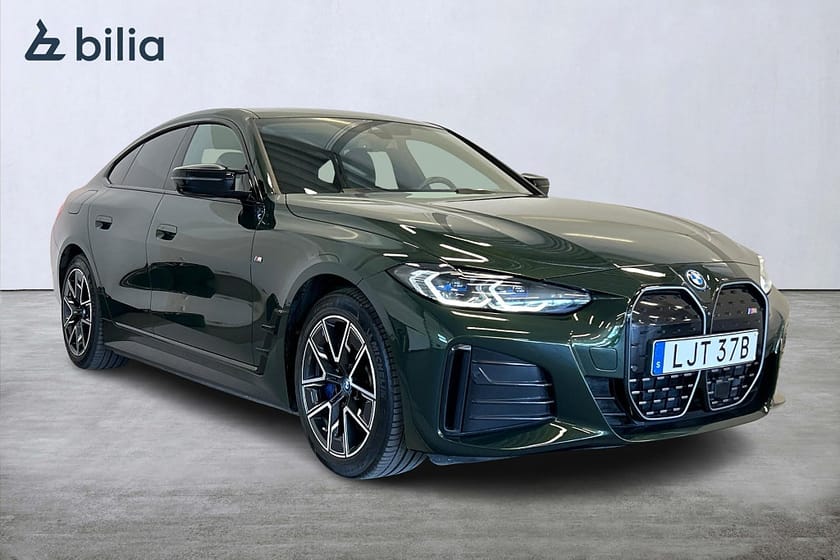 Bild 3 av BMW i4 M50 xDrive Gran Coupé xDrive/M Sport/HUD/H&K/Drag/360/Laser