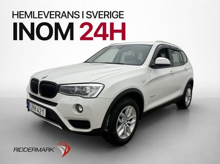 BMW X3 xDrive20d 190hk Drag M-Värmare Sensorer Bluetooth