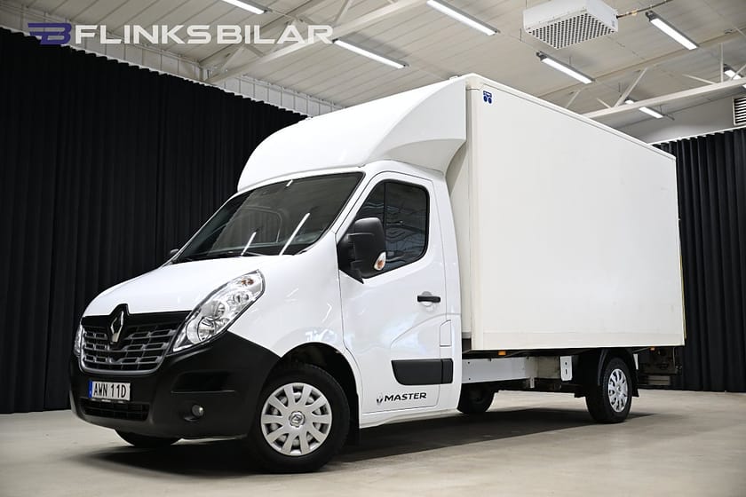 Bild 1 av Renault Master Chassi Cab 170HK Automat|Volymskåp|BG-Lyft|Sidodörr|Lågmil|Moms