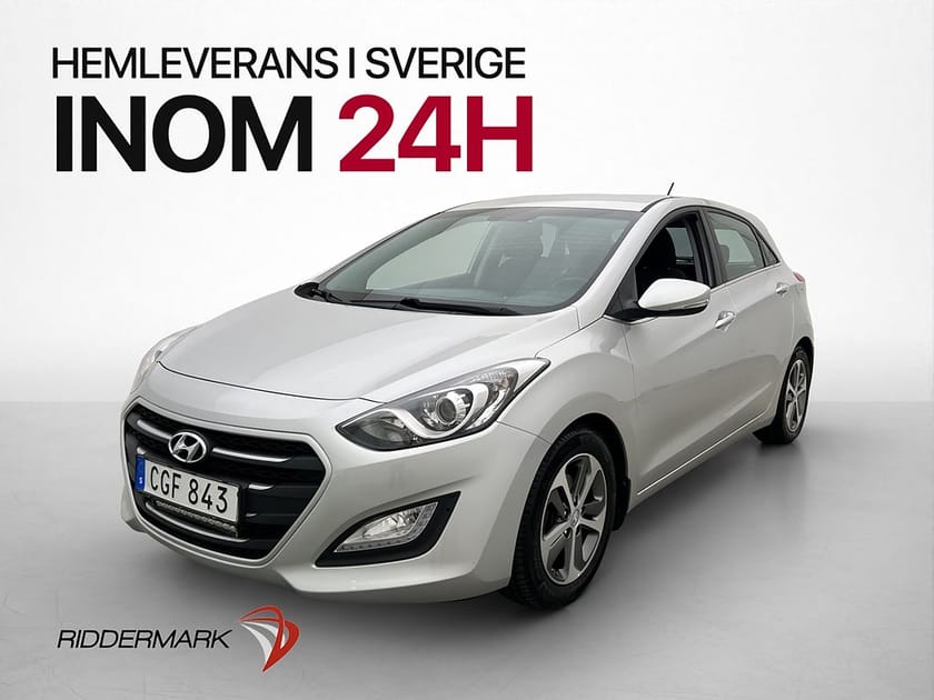 Bild 3 av Hyundai i30 1.6 GDI 135hk Comfort Bluetooth Farthållare
