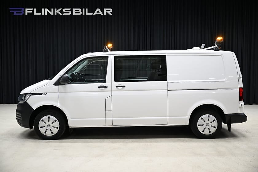 Bild 1 av Volkswagen Transporter Kombi 4Motion 150HK Dubbelhytt|Inredd|Leasbar|EnÄgare|SeUtr!!