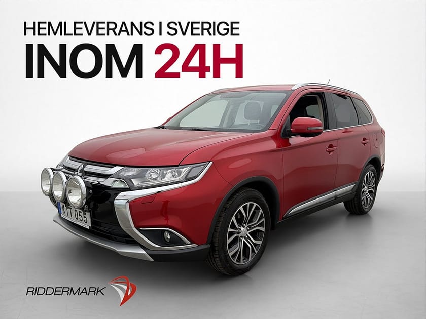 Bild 3 av Mitsubishi Outlander 2.2 Business Drag Skinn Kamera Isofix