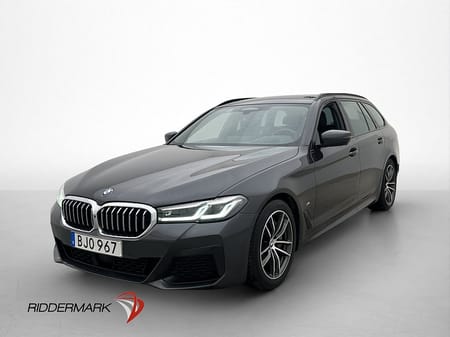 BMW 530d xDrive Touring 530 M Sport Dragkrok Panorama H/K HUD  Läder