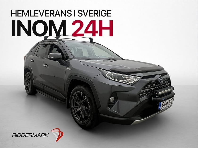 Bild 1 av Toyota RAV4 Hybrid AWD-i 222hk Executive JBL 360° Värmare Skinn Drag