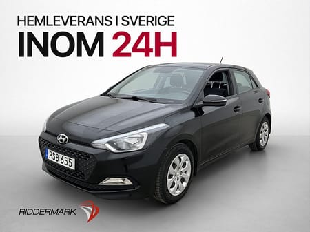 Hyundai i20 1.4 101hk Premium Bluetooth Rattvärme 0.62 l/mil
