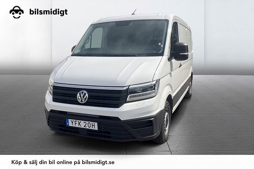Bild 1 av Volkswagen Crafter 35 2.0 TDI L3H2 Drag Inredd 3-sits Kamera Värmare MOMS
