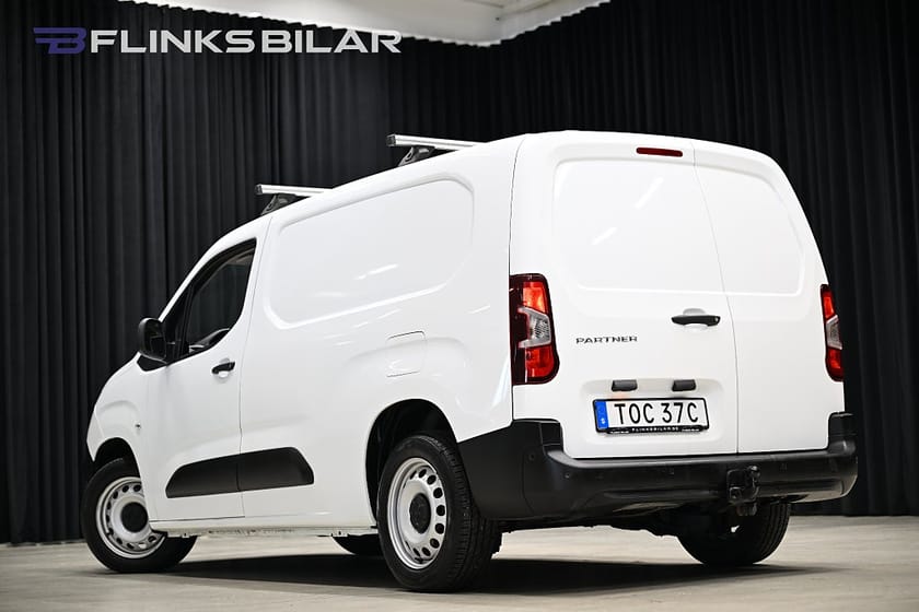 Bild 4 av Peugeot Partner Utökad Last 1.5 102HK L2 Inredning|Drag|Värmare|EnÄgare|M-Värmare