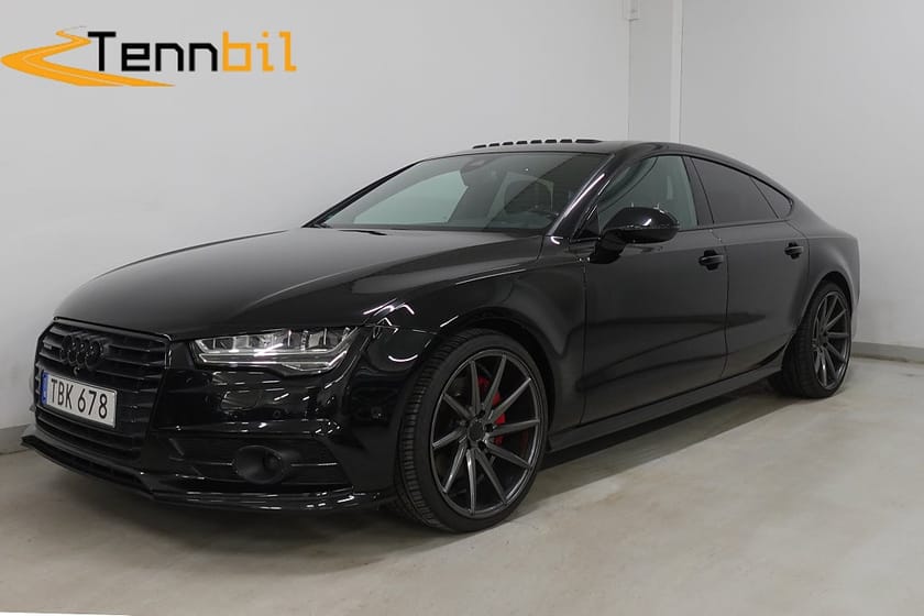 Bild 1 av Audi A7 Sportback 3.0 V6 Quattro S-line Taklucka HuD Drag 272hk