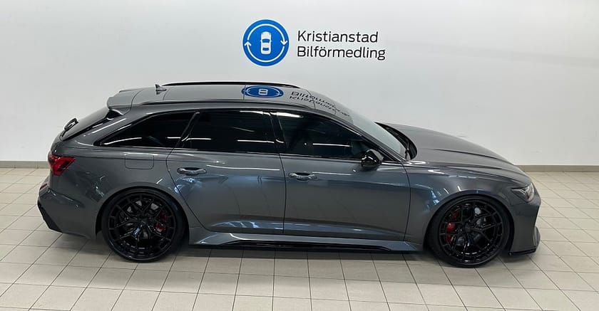 Bild 5 av Audi RS 6 Avant RS6 RS6 V8 MHEV Q AUT Svart Optik Designpkt Vossen