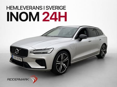 Volvo V60 T6 AWD 350h R-Design Pano HuD H/K Drag 360 Värmare