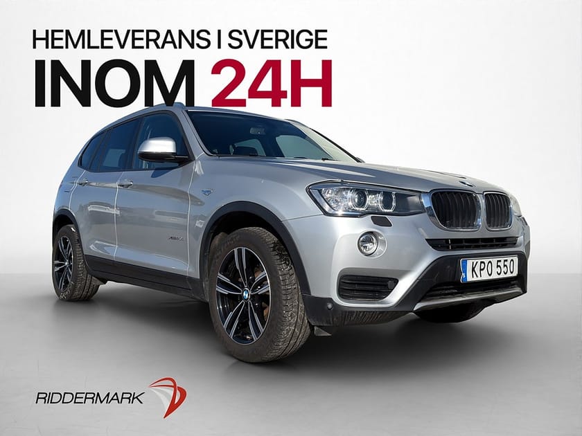 Bild 1 av BMW X3 xDrive20d 190hk Kamera Sensorer Dragkrok