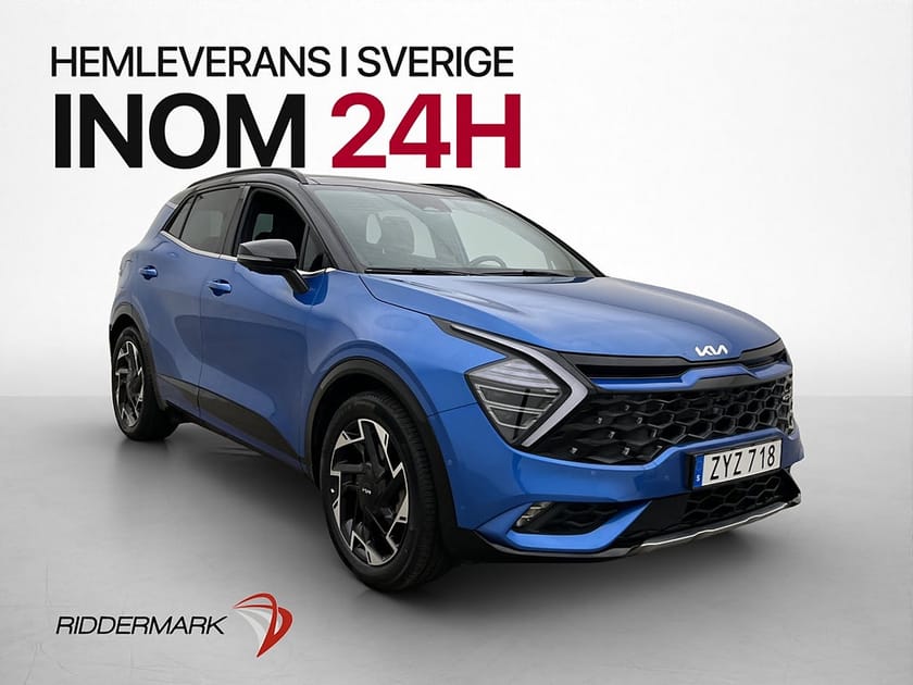 Bild 1 av Kia Sportage PHEV 265hk GT-Line MOMS Pano H/K 360° Drag