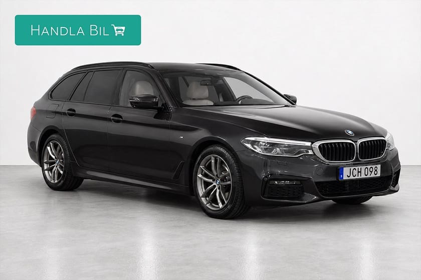 Bild 4 av BMW 520d xDrive Touring M sport Drag Skinn Pano H/K P-värm HUD 360°