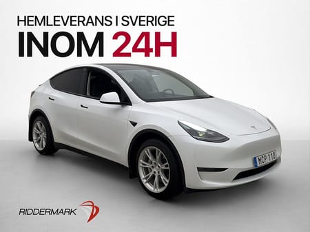Tesla Model Y Long Range AWD Autopilot Pano Sv-Såld