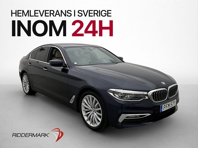 Bild 1 av BMW 520d xDrive Sedan 520 Luxury Line 360° Värmare Komfort 4-Zons