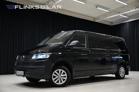 Volkswagen Transporter 4Motion DSG 150HK Nedlackad|LED|Drag|Värmare|Backkamera