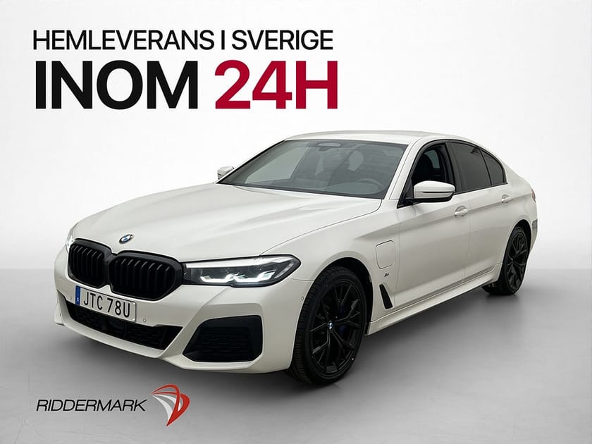 Bild 3 av BMW 530e xDrive Sedan 292hk Kamera Cockpit Drag H/K Skinn