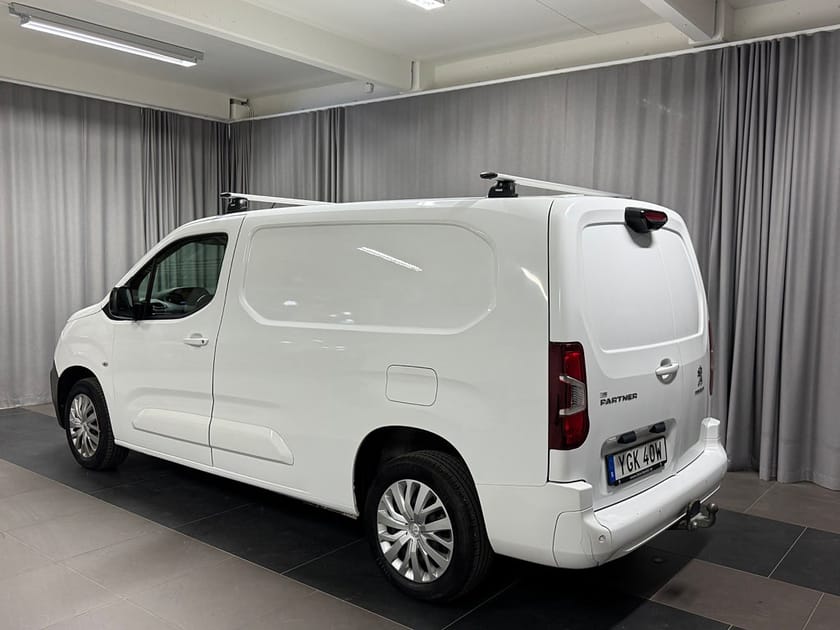 Bild 3 av Peugeot Partner Utökad Last PRO+ 130 hk Diesel AUT LEASEBAR. NYSERVAD