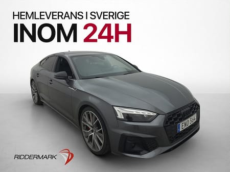 Audi A5 Sportback 45 TFSI quattro Q Full S-Line P-Värmare B&O B-Kamera Drag