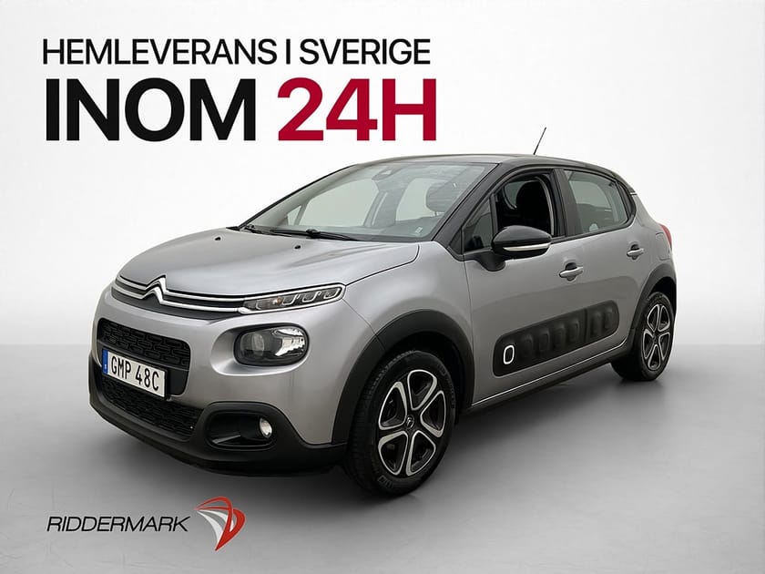 Bild 3 av Citroën C3 1.2 VTi 83hk Kamera Farthållare AC CarPlay