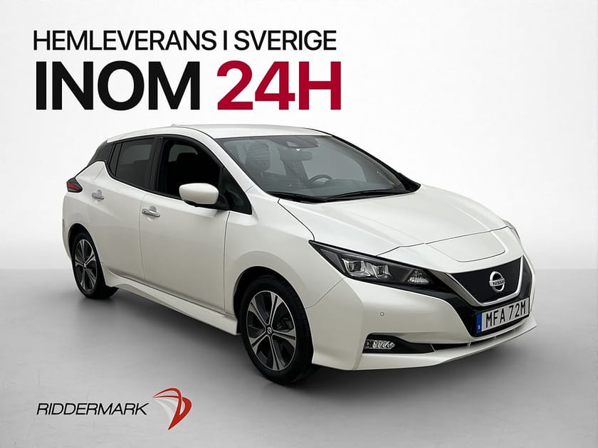 Bild 4 av Nissan Leaf 150hk N-Connecta 360° Navi Värmepump Rattvärme