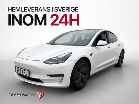 Tesla Model 3 Long Range AWD Autopilot Pano Navi Svensksåld
