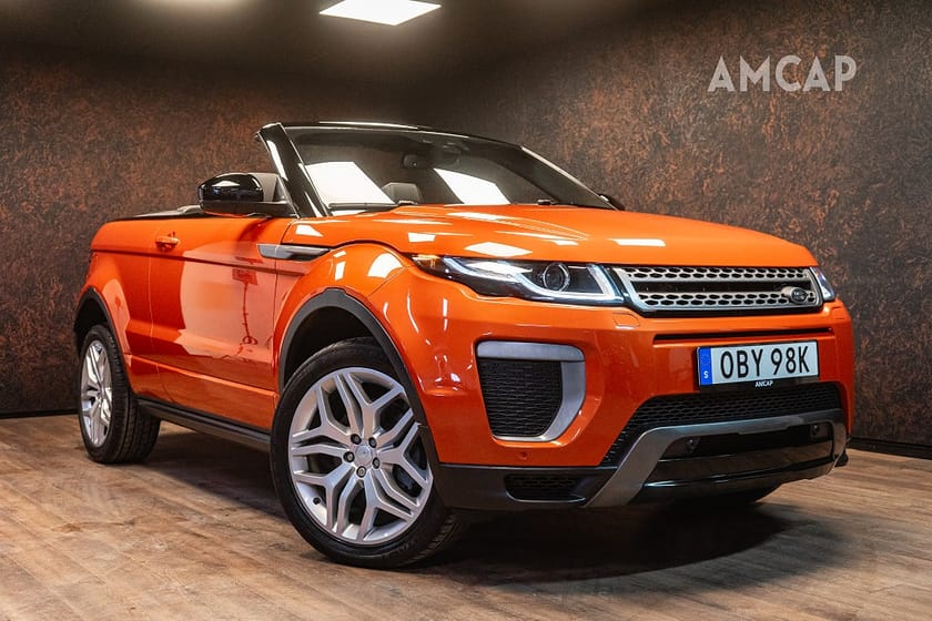 Bild 1 av Land Rover Range Rover Evoque Cabriolet TD4 AWD | Dynamic | 20" | 1618 kr/mån