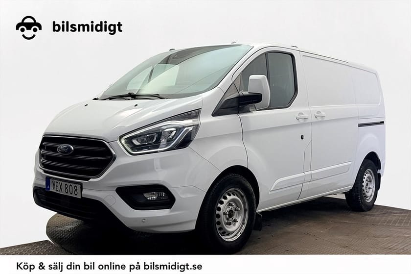 Bild 1 av Ford Transit Custom 300 2.0 Aut 2xSidodörr Drag Kamera P-Sens 3sits