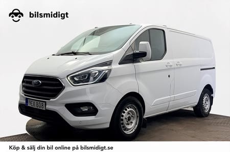 Ford Transit Custom 300 2.0 Aut 2xSidodörr Drag Kamera P-Sens 3sits