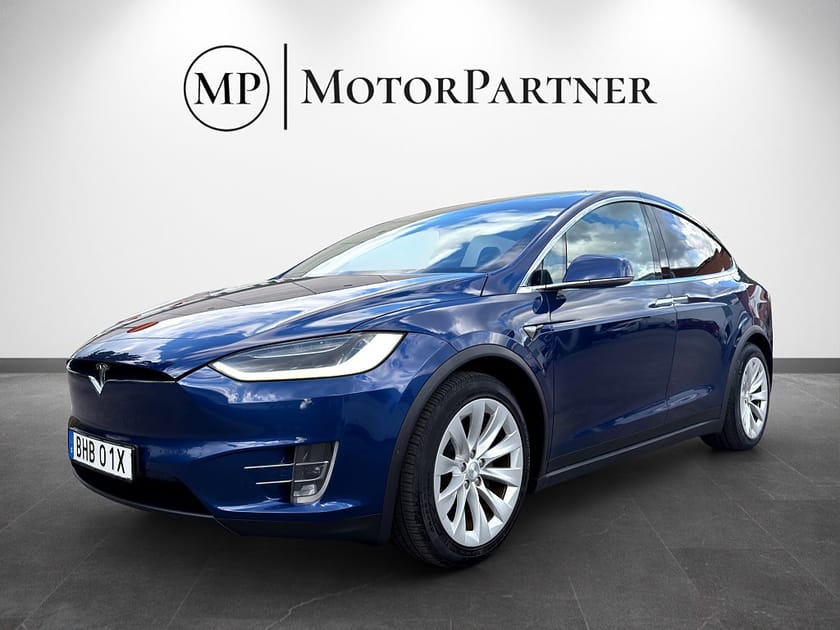 Bild 4 av Tesla Model X Long Range 6 Sits CCS Laddning Autopilot Raven MOMS