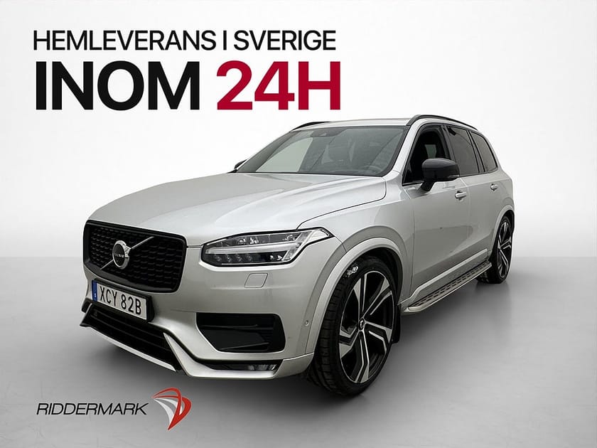 Bild 1 av Volvo XC90 B5 AWD R-Design 7-Sits B&W Pano Skinn Drag Luftfj