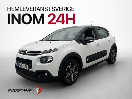 Citroën C3 1.2 PureTech Automat CarPlay P-Sensorer 110hk