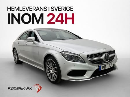 Mercedes-Benz CLS 400 4MATIC 4M 333hk AMG Taklucka Luftfjä H/K 360°