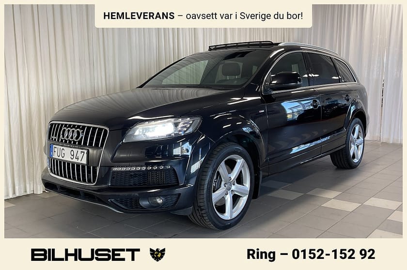 Bild 3 av Audi Q7 3.0 TDI 7-SITS S-LINE VÄRMARE PANO DRAG