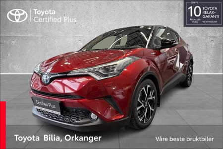 Toyota C-HR Hybrid Bitone, JBL & skinn, servicehistorikk