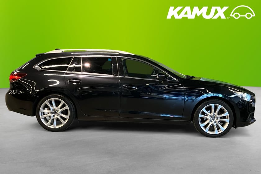 Bild 2 av Mazda 6 Wagon 2.2 SKYACTIV-D Manuell 175hK Läder Kamera Bose Drag