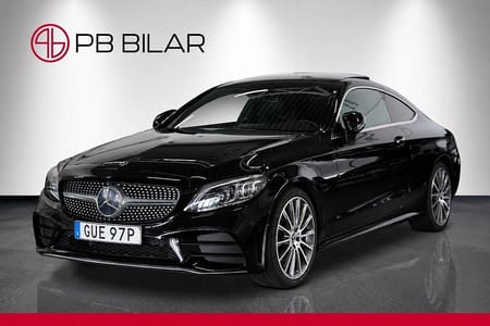 Mercedes-Benz C 220 d Coupé 9G AMG Line Burmester Cockpit Pano