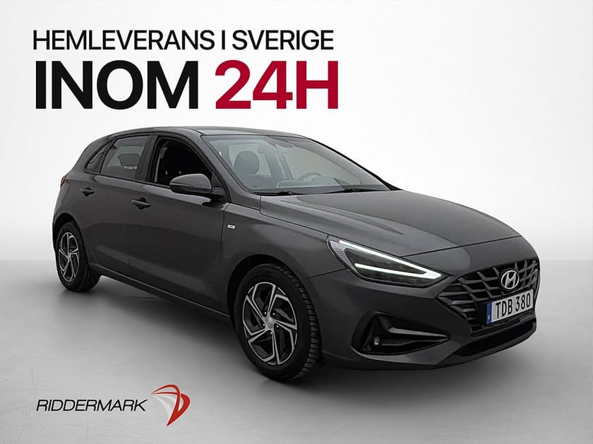 Bild 1 av Hyundai i30 1.5 T-GD Advanced Kamera P-Sensorer Rattvärme
